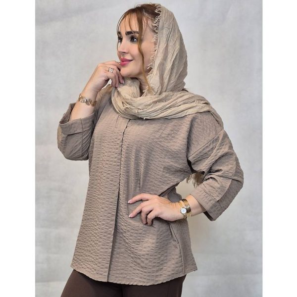 شومیز پفکی جلوبسته