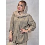 شومیز پفکی جلوبسته