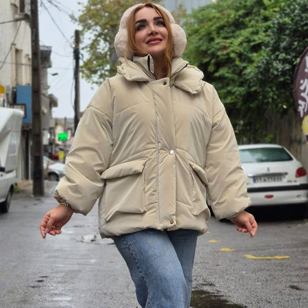 4650015-2 کاپشن سیلیکونی نیلا- مانتو پاتریس رشت