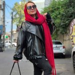 بامبر جکت چرم مشکی - مانتو پاتریس رشت