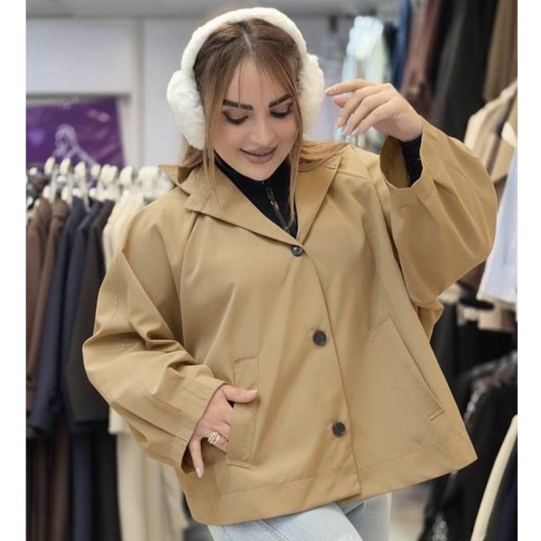 بارانی کتان آنوشا - مانتو پاتریس رشت