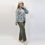 ست کت شلوار زبرا بافت - مانتو پاتریس رشت