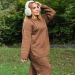 ست بافت مارپیچ - مانتو پاتریس رشت