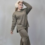 ست بافت مارپیچ - مانتو پاتریس رشت