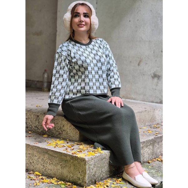 ست بلوز دامن چنل - مانتو پاتریس رشت