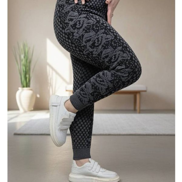 لگ بافت طرحدار - مانتو پاتریس رشت