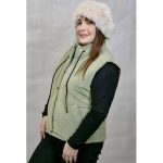 پافر کراپ یقه دار - مانتو پاتریس رشت