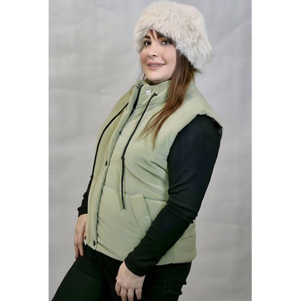 پافر کراپ یقه دار - مانتو پاتریس رشت