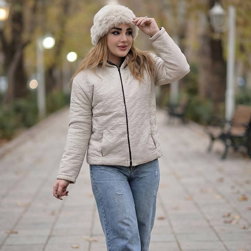 کاپشن پفکی کوتاه - مانتو پاتریس رشت