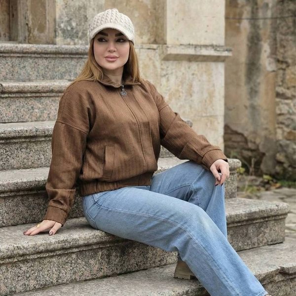 بامبر کجراه رنگی - مانتو پاتریس رشت