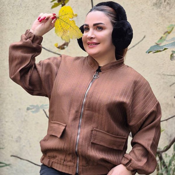 بامبر دو جیب رنگی - مانتو پاتریس رشت