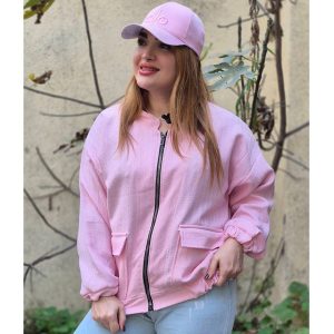 بامبر دو جیب رنگی - مانتو پاتریس رشت