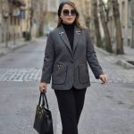 پالتو یقه آرشال - مانتو پاتریس رشت