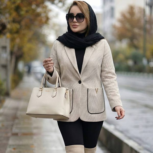 پالتو یقه آرشال - مانتو پاتریس رشت