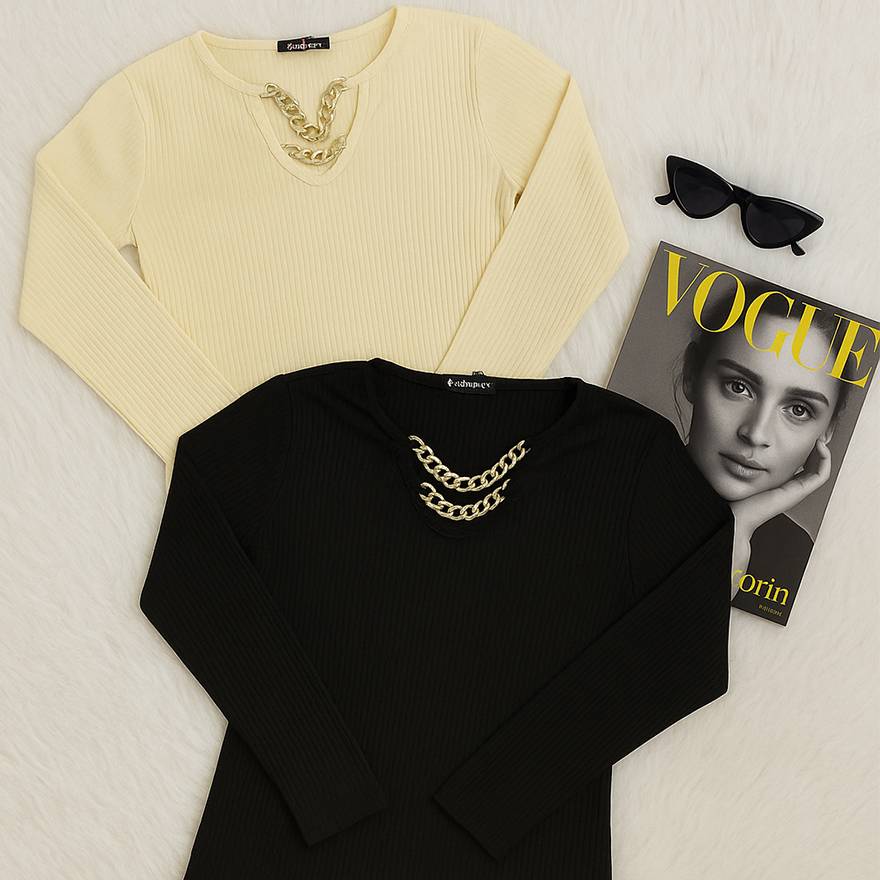 بلوز فانریپ یقه کارتیر - مانتو پاتریس رشت