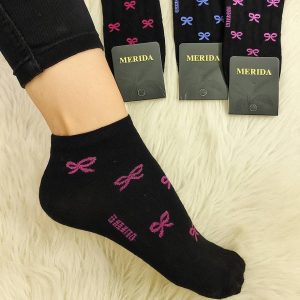 جوراب مچی مشکی پاپیون - مانتو پاتریس رشت