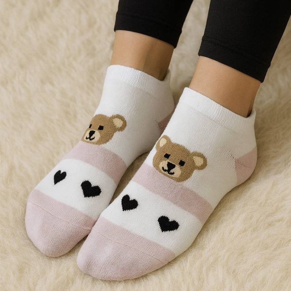 جوراب مچی خرس و قلب - مانتو پاتریس رشت