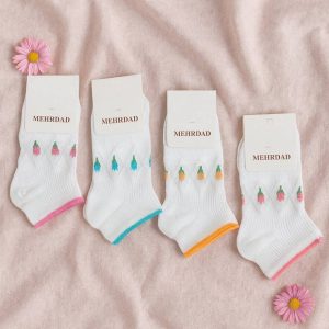 جوراب مچی سفید لاله - مانتو پاتریس رشت