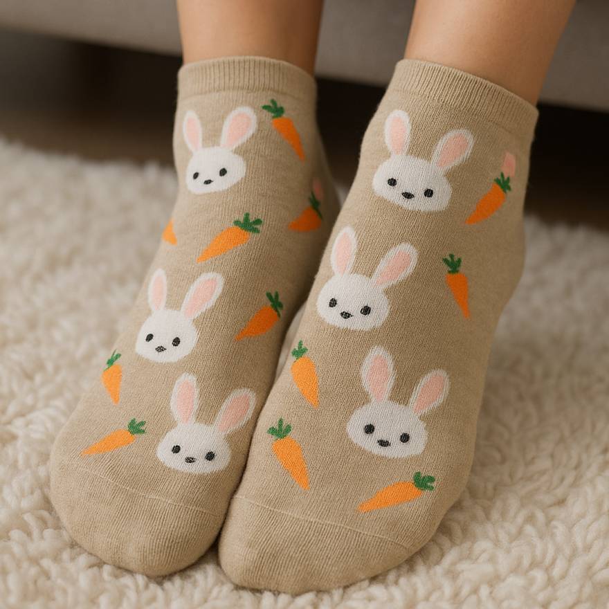 جوراب مچی خرگوش و هویج
