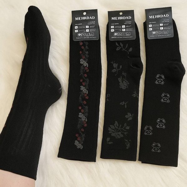 جوراب ساق بلند طرحدار - مانتو پاتریس رشت