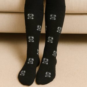 جوراب ساق بلند طرحدار - مانتو پاتریس رشت