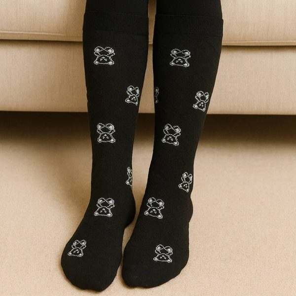 جوراب ساق بلند طرحدار - مانتو پاتریس رشت