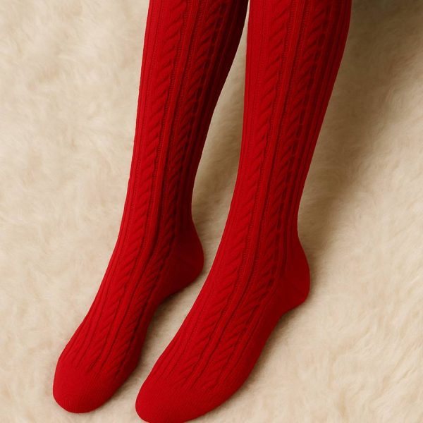 جوراب ساق بلند گندمی - مانتو پاتریس رشت