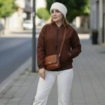 بامبر جکت کتان - مانتو پاتریس رشت