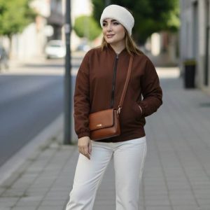 بامبر جکت کتان - مانتو پاتریس رشت