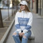 دورس نیم زیپ جین کالیفرنیا