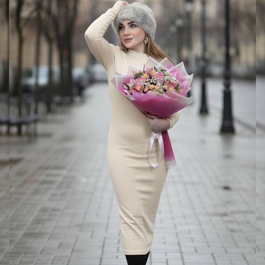 پیراهن ماکسی بلند فانریپ - مانتو پاتریس رشت