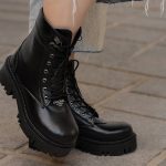 نیم بوت مشکی اورجینال - مانتو پاتریس رشت