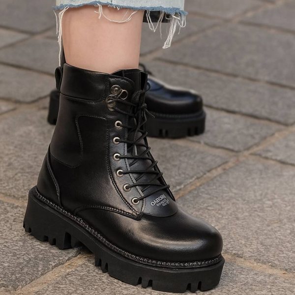 27200596-3 نیم بوت مشکی اورجینال - مانتو پاتریس رشت