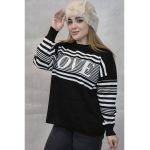 بلوز بافت راه راه لاو - مانتو پاتریس رشت