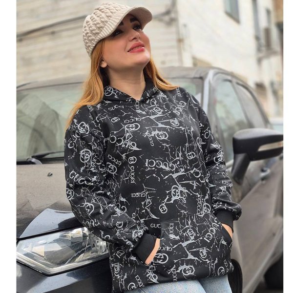 هودی دورس تمام چاپ - مانتو پاتریس رشت