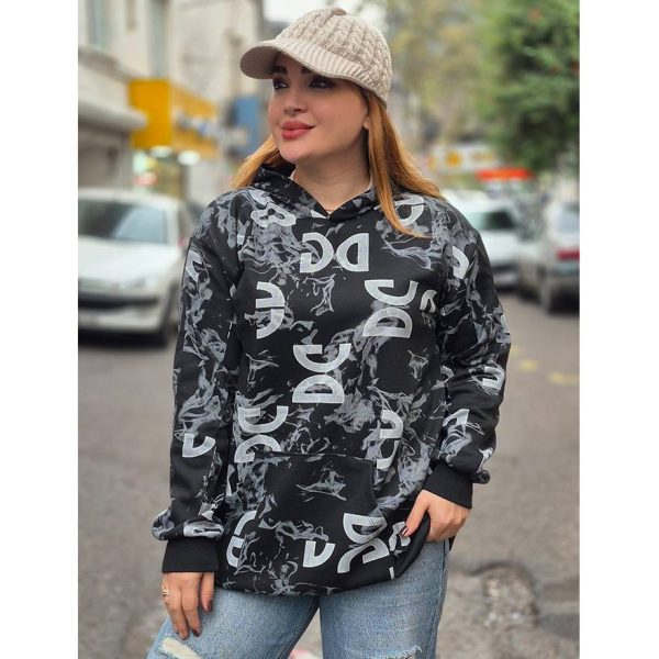 هودی دورس تمام چاپ - مانتو پاتریس رشت