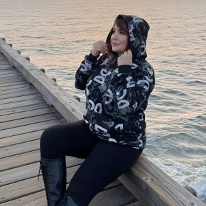 هودی تمام چاپ - مانتو پاتریس رشت