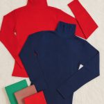 بلوز یقه اسکی فینگری رنگی