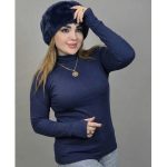 بلوز یقه اسکی فینگری رنگی - مانتو پاتریس رشت