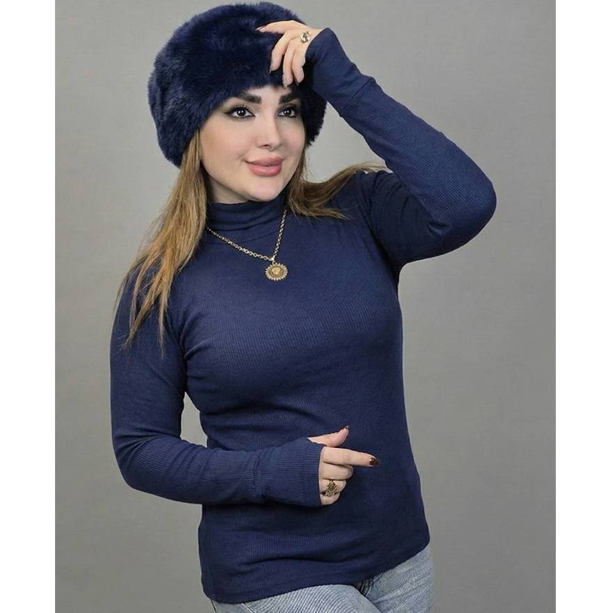 بلوز یقه اسکی فینگری رنگی - مانتو پاتریس رشت