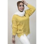 بلوز بافت وسط بندی - مانتو پاتریس رشت