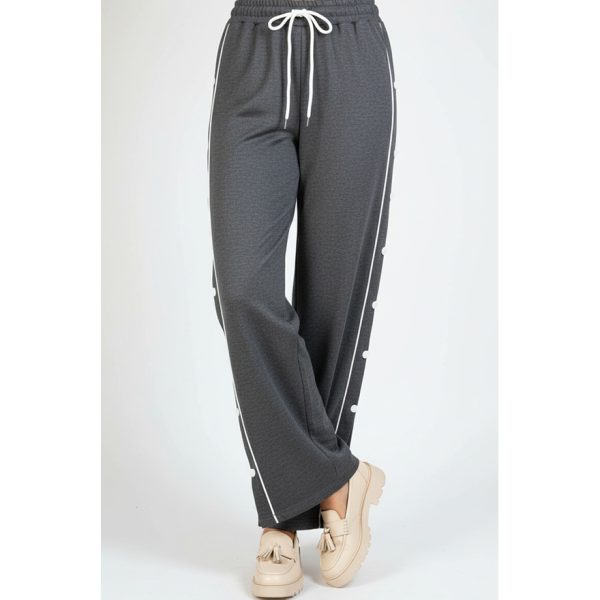 شلوار بغل دکمه - مانتو پاتریس