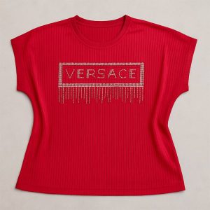 تیشرت فانریپ ریلی قرمز نگینی - مانتو پاتریس رشت