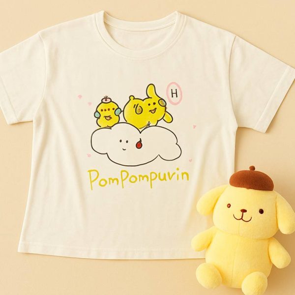 تیشرت کراپ نخ پنبه چاپی - مانتو پاتریس رشت