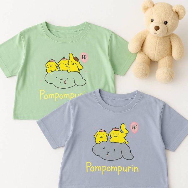 تیشرت کراپ نخ پنبه چاپی - مانتو پاتریس رشت