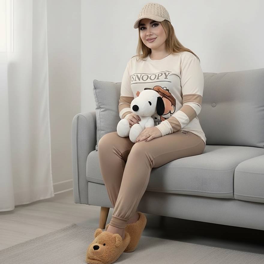 ست بلوز شلوار اسنوپی - مانتو پاتریس رشت