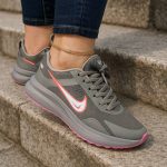 کتونی طوسی صورتی نایک - مانتو پاتریس رشت