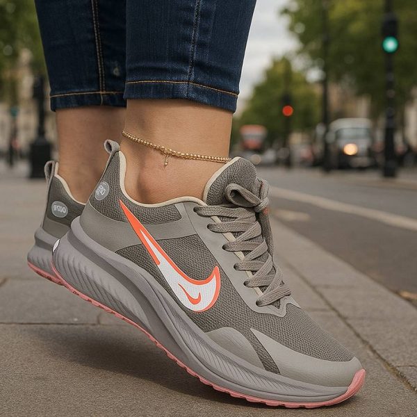 کتونی طوسی صورتی نایک - مانتو پاتریس رشت