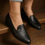 کالج مشکی پاشنه دار - مانتو پاتریس رشت