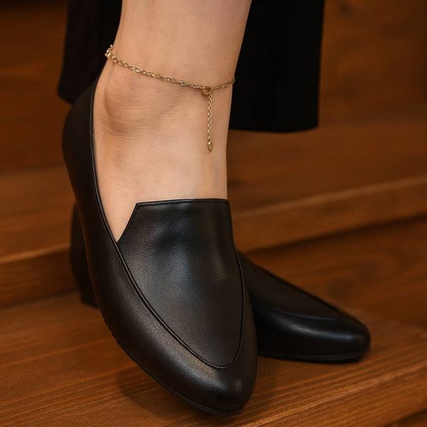 کالج مشکی ساده - مانتو پاتریس رشت